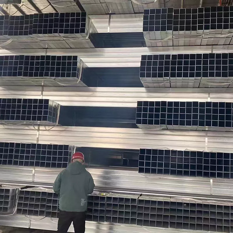 Verzinktes Vierkantrohr mit kleinem Durchmesser